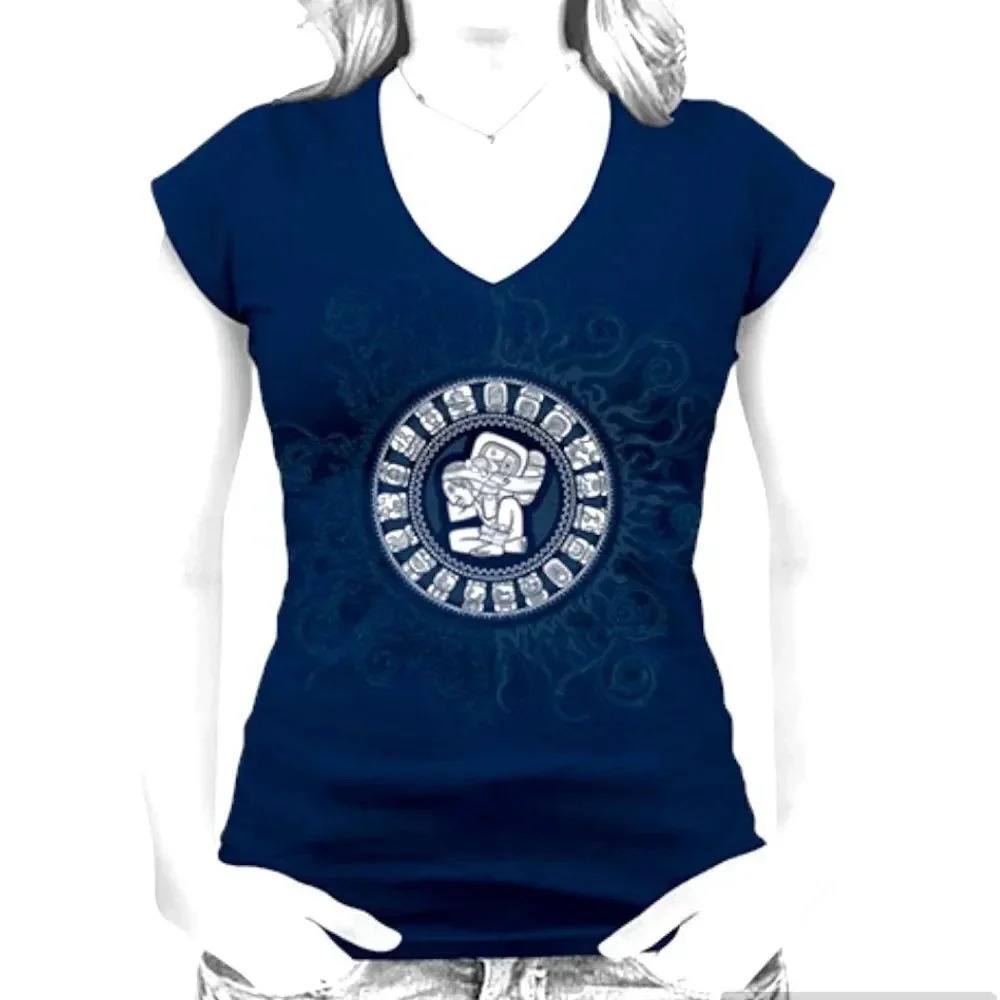 Mayan Village Short Sleeve Graphic T-Shirt - Picture 2 of 11